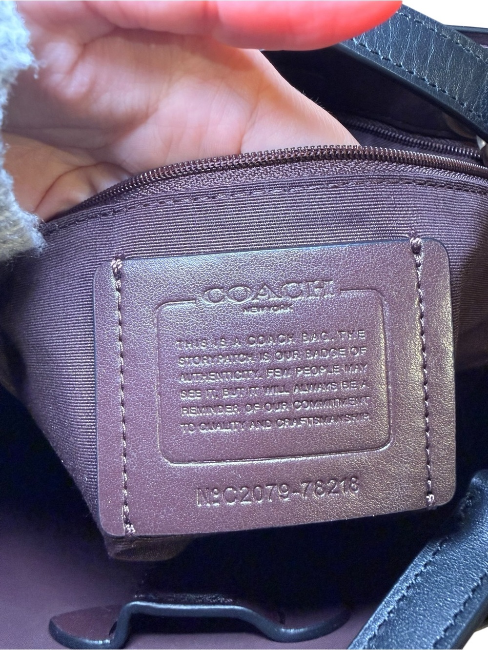 Nut 🥜 Coach Signature Chain Central Tote - Picture 10 of 10